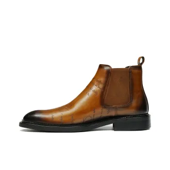 ASTON M.JAZZ Short Chelsea Boots Men's