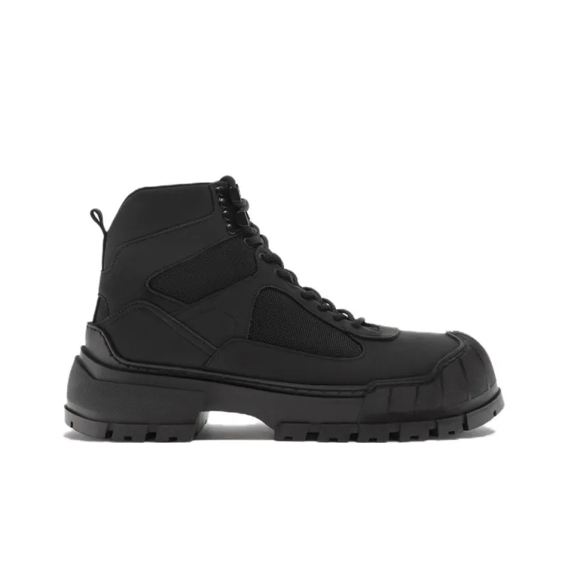 ZARA Ankle Boots Men Black-1