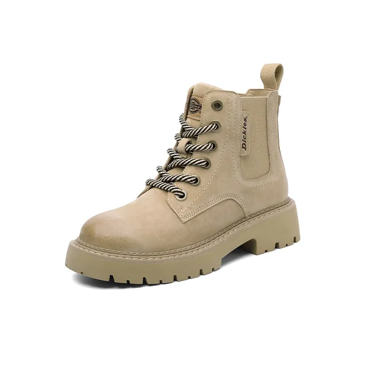 Dickies Short Martin Boot Women's Light Khaki-1