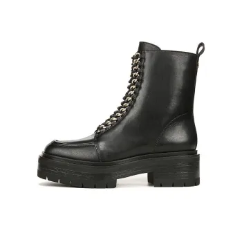 SAM EDELMAN Short Martin Boot Women's Black