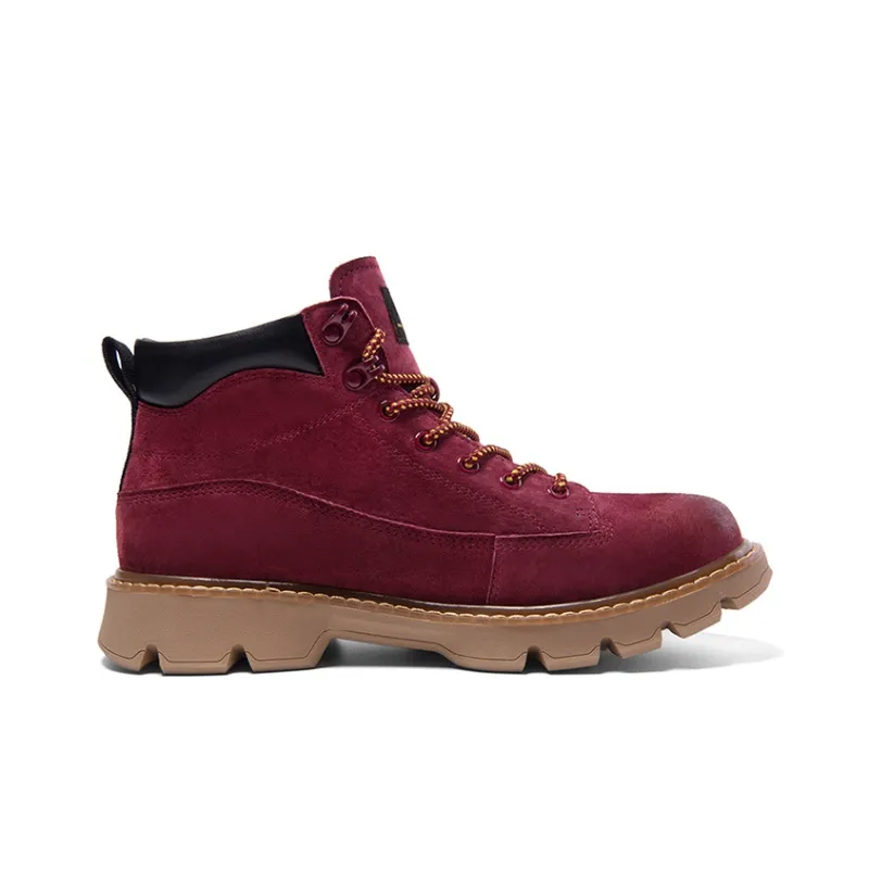 Lee Outdoor Boots Men Burgundy-1