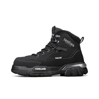 Tonlion Short Martin Boot Men's Black