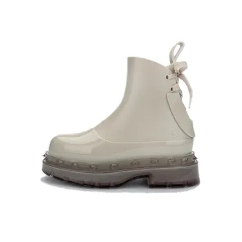 Undercover X Melissa Ankle Boots Women's Black/Beige/Green