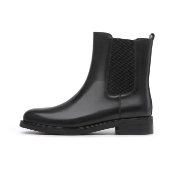 Chrisdien Deny Short Chelsea Boots 3CM Women's Black