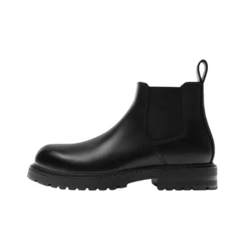 ZARA Short Chelsea Boots Men's Black