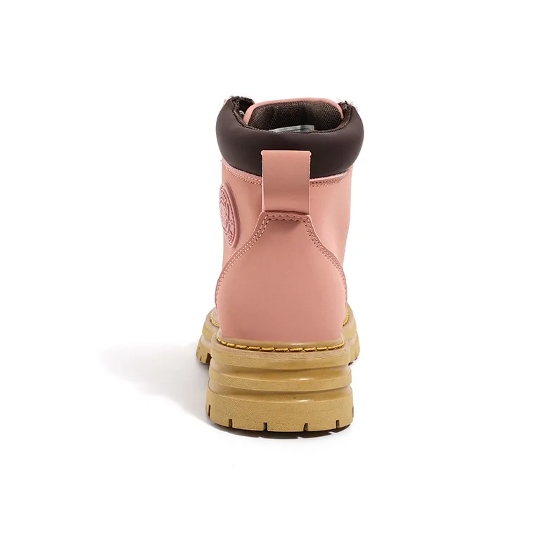 HUANQIU Martin Boots Women's Ginger Yellow-8