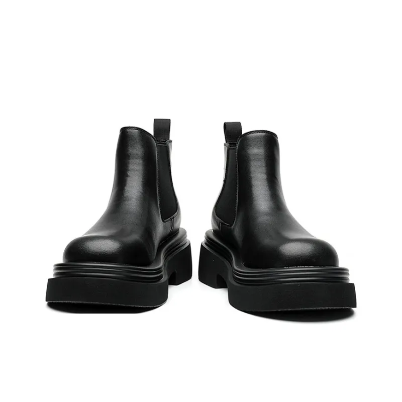YEDANI Chelsea Boots Men's Black-3