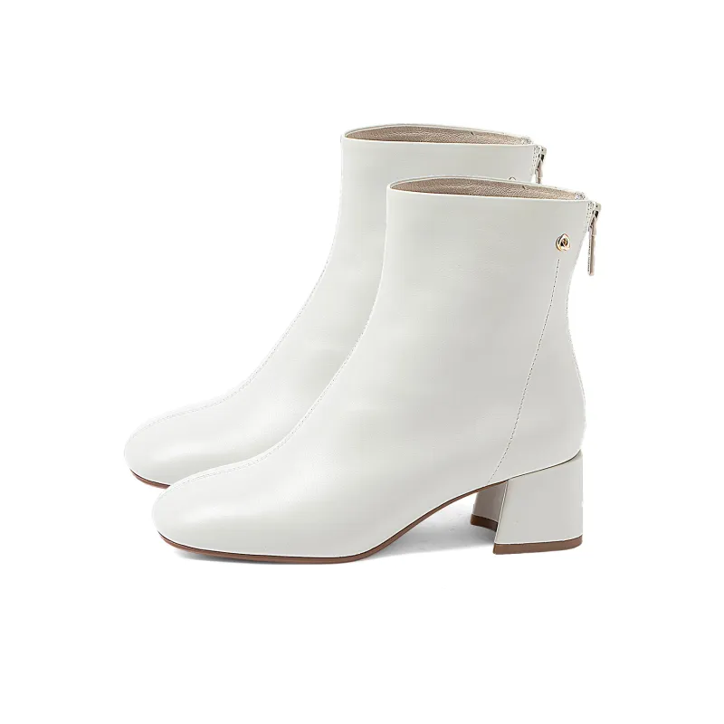 COMELY Ankle Boots Women's Black/Ecru-1