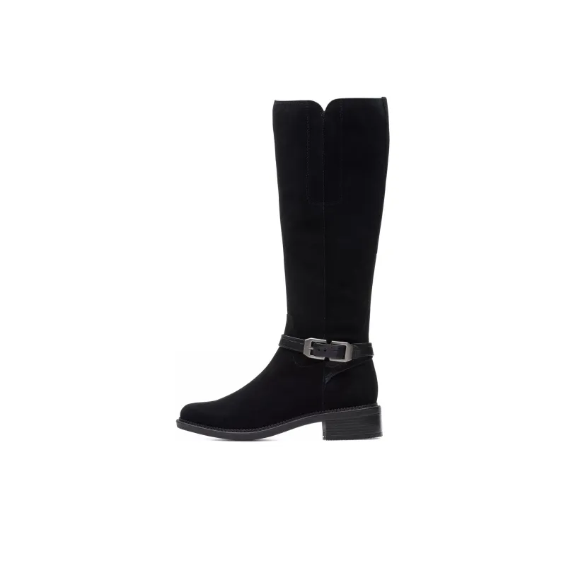 Clarks Knee-high Boots Women's Black-0