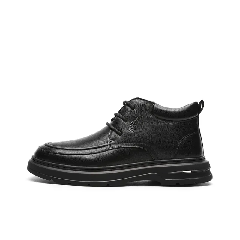 GOLDLION Ankle Boots Men's Black-0