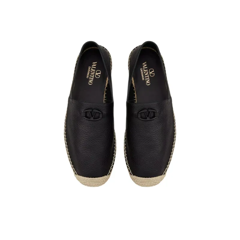 Valentino Vlogo The Bold Edition Espadrilles Men's Black-2