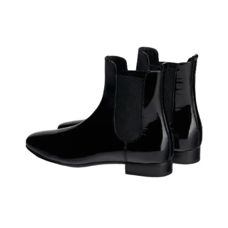 AGL Short Chelsea Boots 2cm Women's Black-3