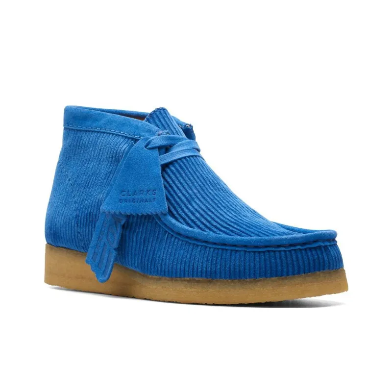 clarks Mayde Worldwide X Women's Wallabee Boot 'Pacific Blue'-2