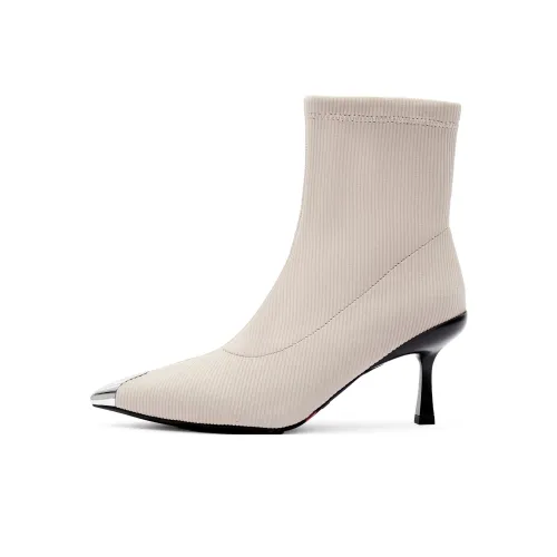 Staccato Ankle Arancione 7cm Women's