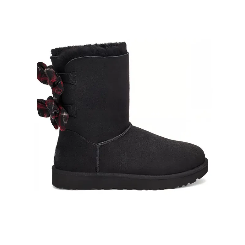 UGG Bailey Bow Novelty High 'Black' Women's-1
