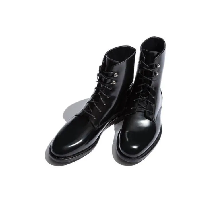 SCAROSSO Eva Lace up Boots Women's-3