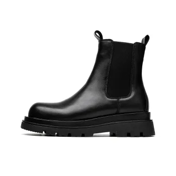 Romon Chelsea Boots Men's Black