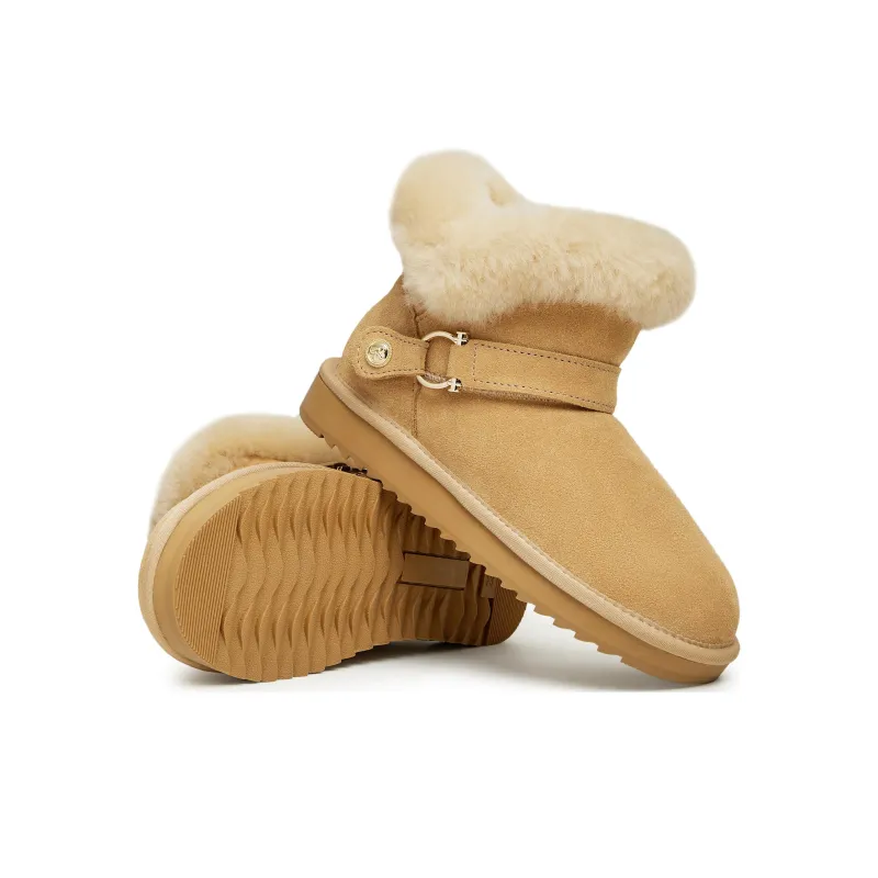 Teenmix Short Snow Boots 3cm Women's-12