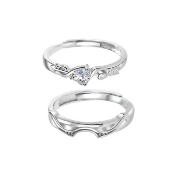 NIANNIANXI Sterling Silver 999 Rings Unisex