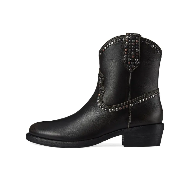 ASH Ankle Boots Women's Black-0