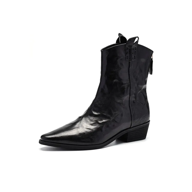 EBLAN Ankle Boots Women's Black-1