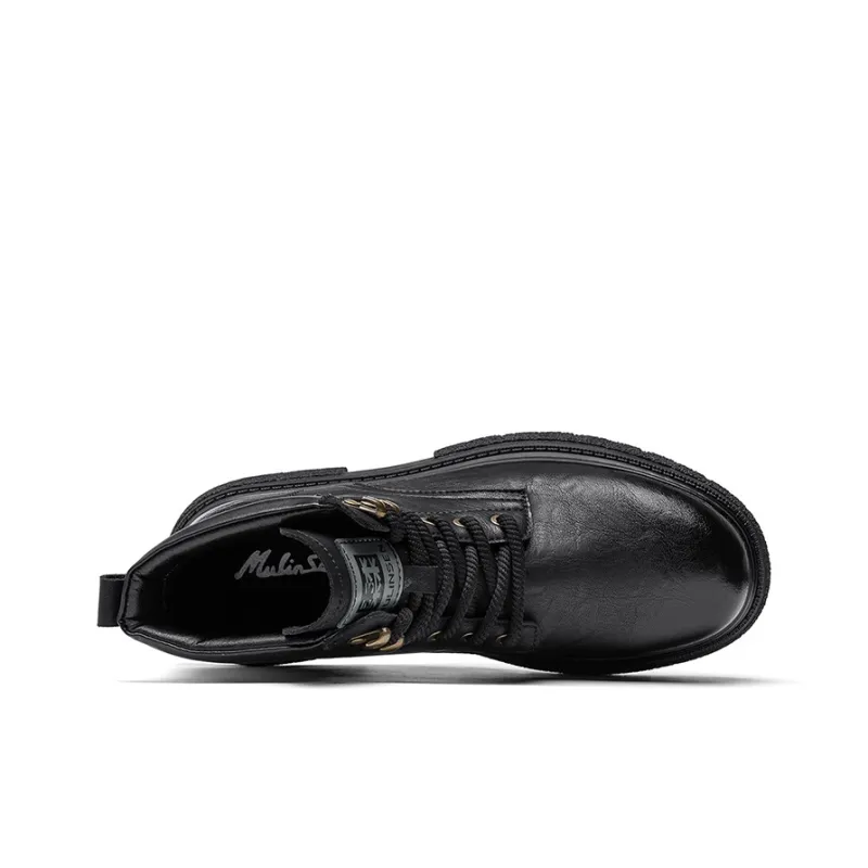 Mulinsen Martin Boots Men Black/Brown-2