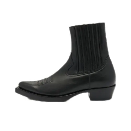 Sandro Ankle Boots Men Black