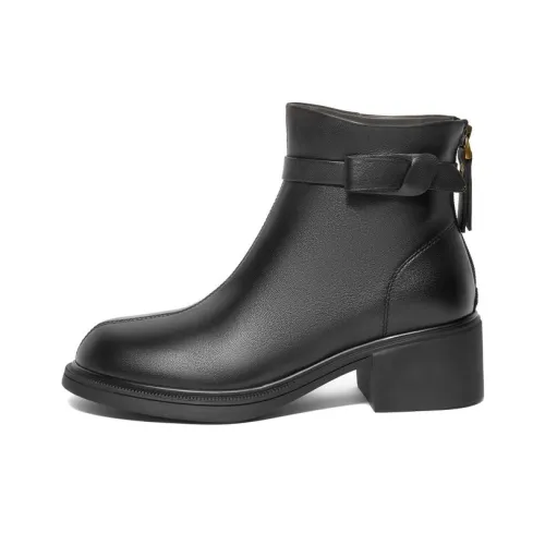 BELLE Ankle Boots 5CM Women's Black