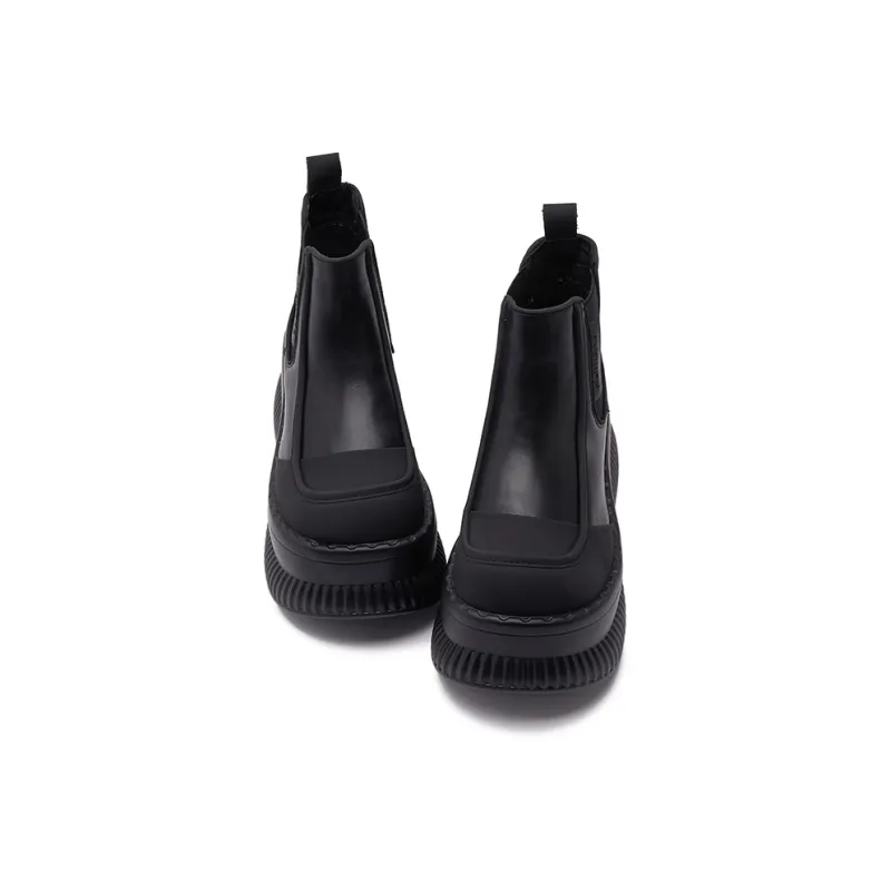 Milan Love Song Crew Chelsea Boots 8.5cm Women's-2