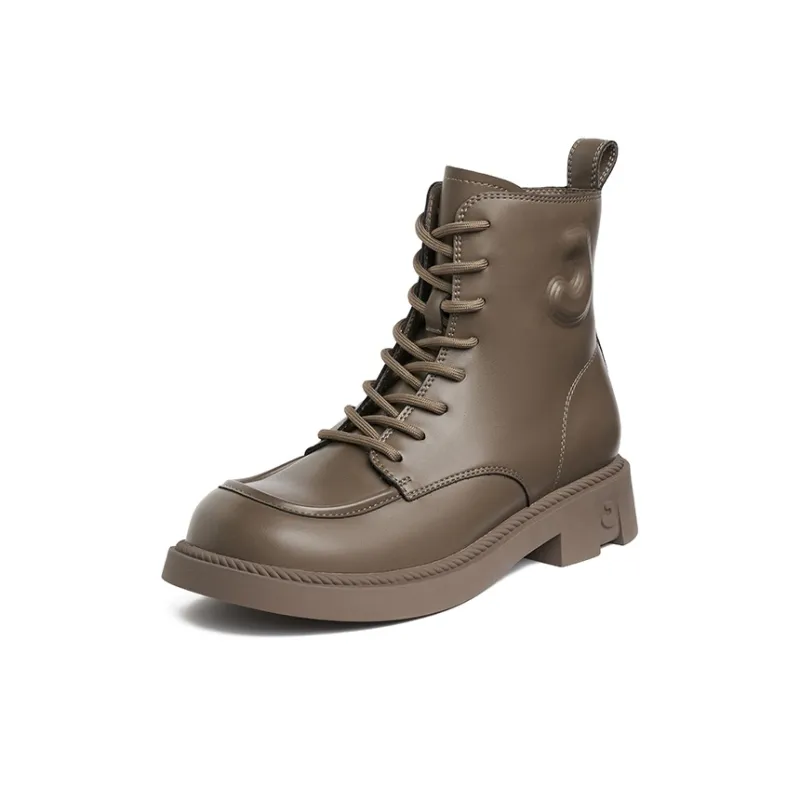 JOSINY Ankle Boots Women's Black/White/Brown-11