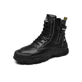 Warrior Short Martin Boot Men's Black