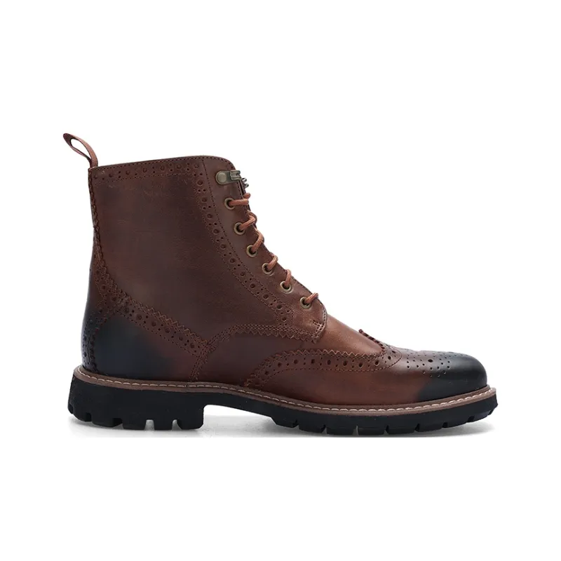 Clarks Short Martin Boot Men's Umber-1
