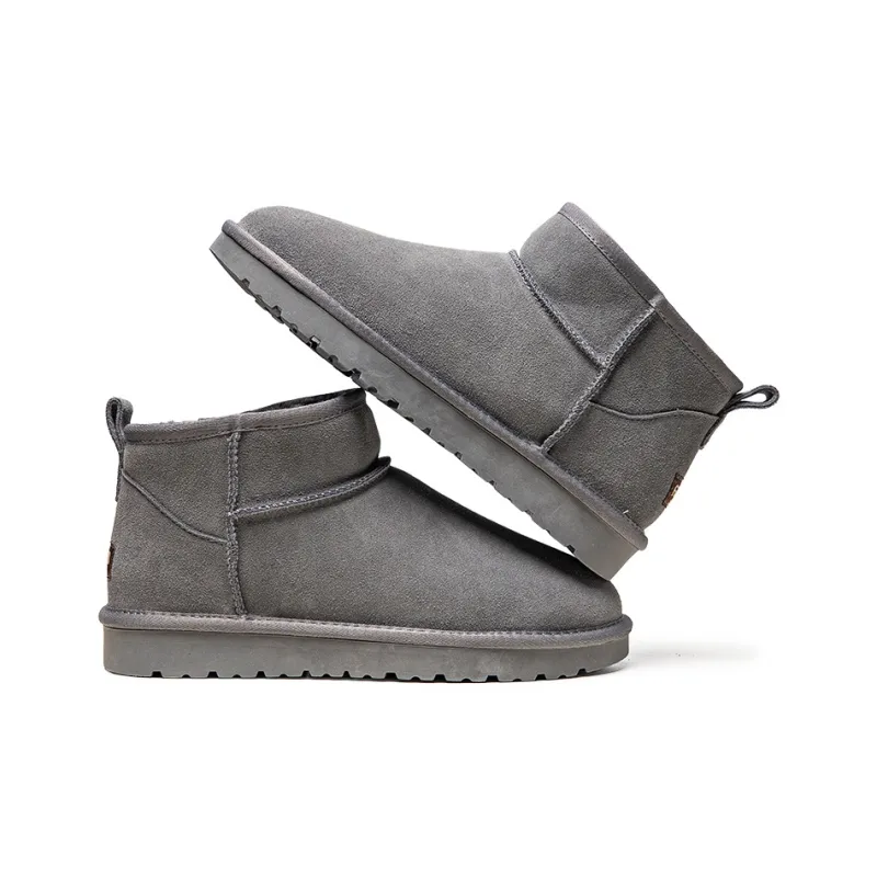 WEISHIBANGWEI Warm And Wear Resistant Crew Snow Boots Men's-3