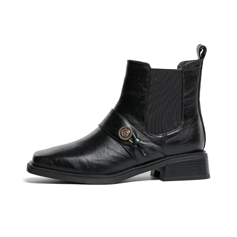 ST&SAT Short Chelsea Boots 3.5CM Women's-0