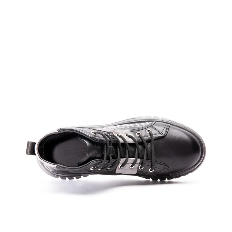 Anthony Miles Outdoor Boots Men Black & Gray-2