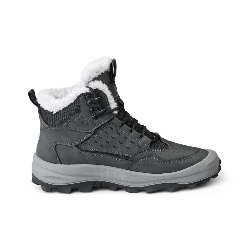BECK Snow Boots Men Gray/Khaki-1