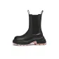 Black with Pink Sole