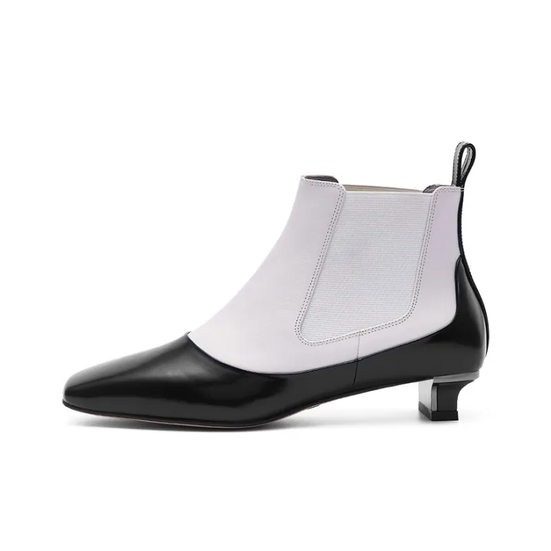 NINE WEST Ankle-Length Chelsea Boots 3cm Women's-0