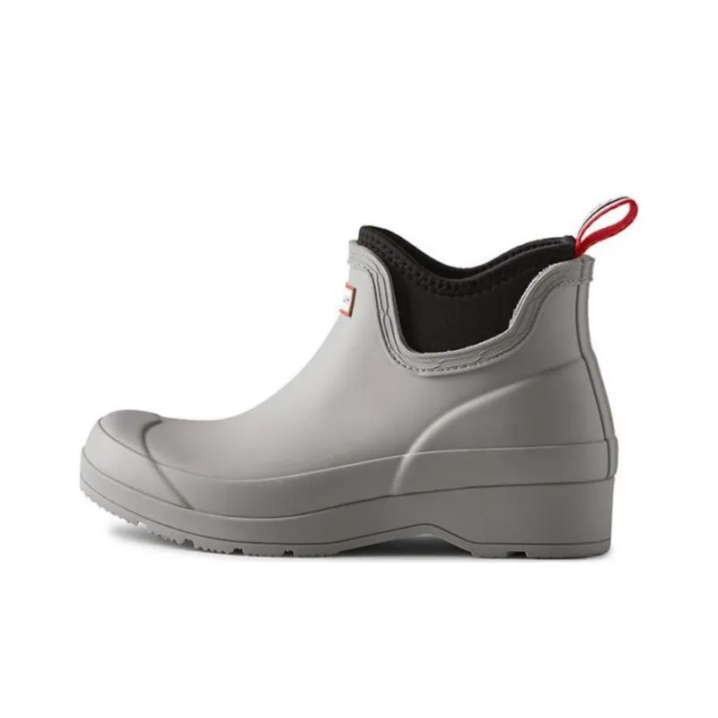 HUNTER 30mm Logo patch Ankle Rain Boots Women's-0