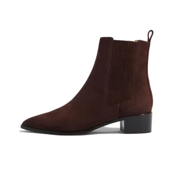 SCAROSSO Oliva Slip On Ankle Boots Women's
