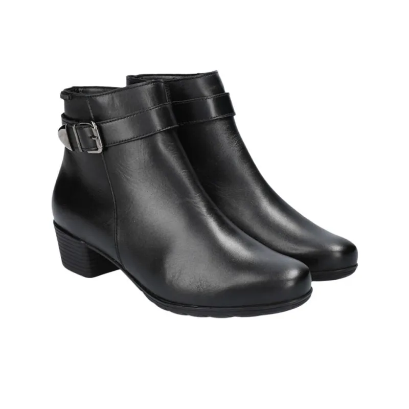 MEPHISTO Ankle Boots 4cm Women's Black-2