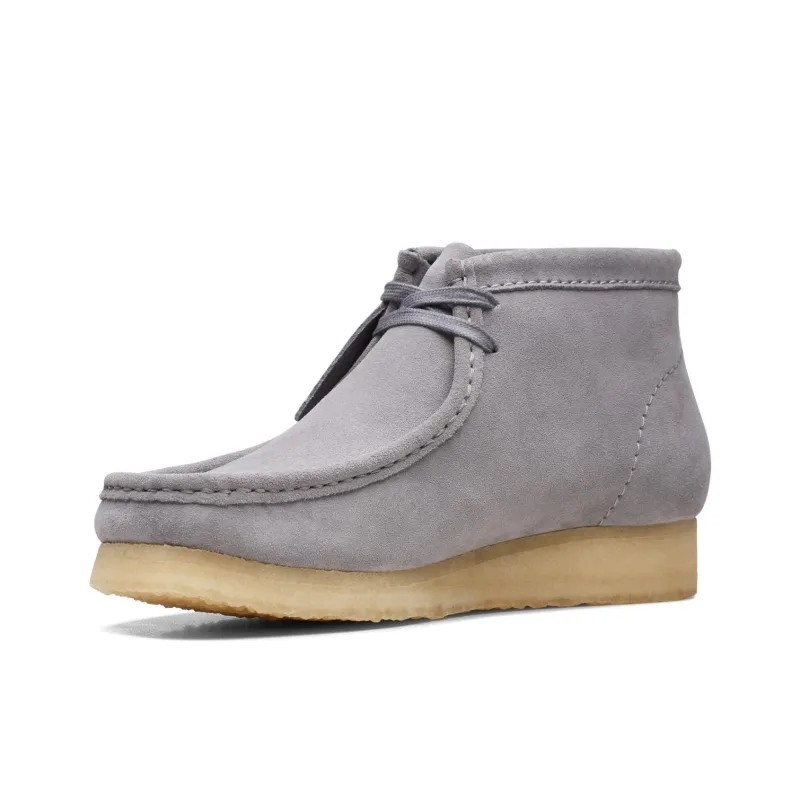 Clarks Originals Wallabee Boot Grey Suede-2