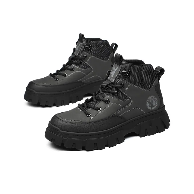 Playboy Playboy Martin Boot Men's Black-3