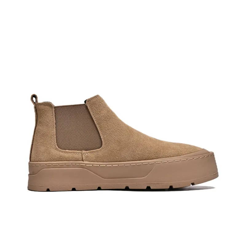 Crocodile Short Chelsea Boots Men's-19