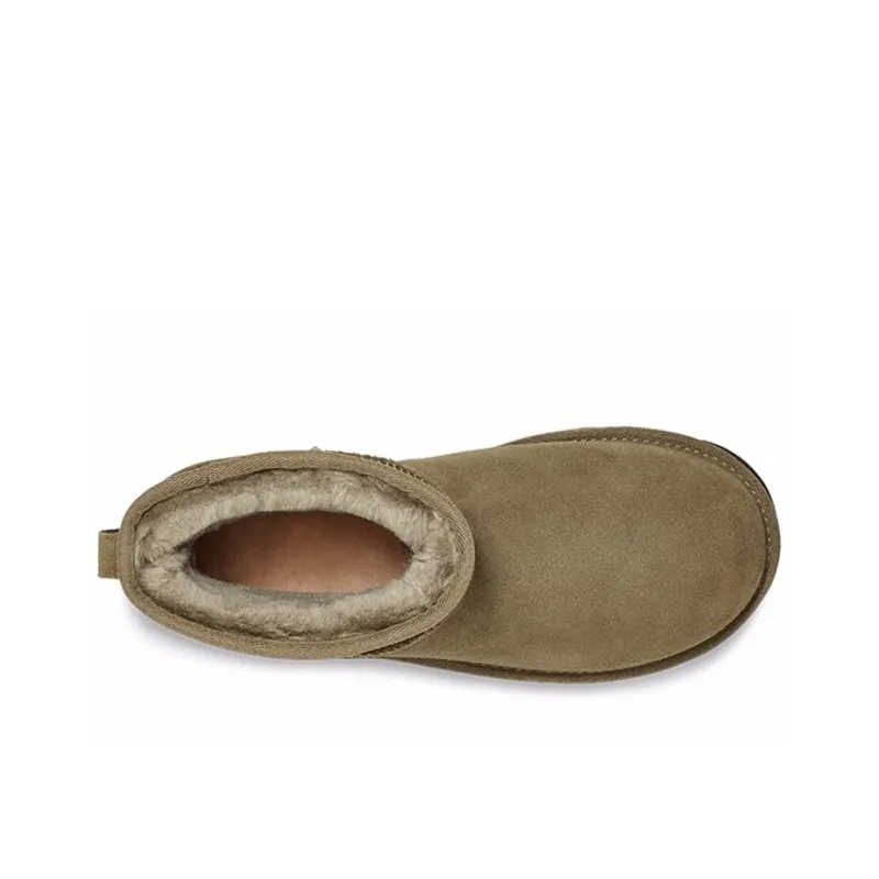 UGG Mini Side Logo 'Olive Green' Women's-3