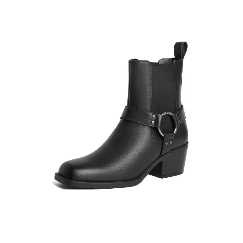 BELLE Short Chelsea Boots 5.5cm Women's-5