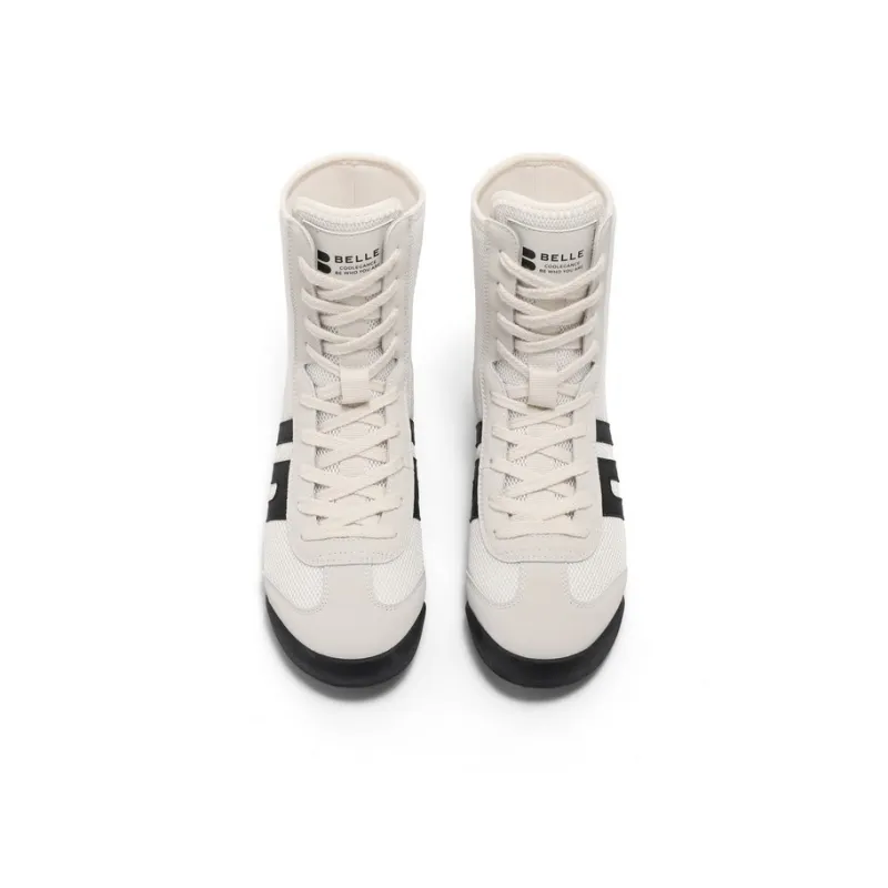 BELLE Ankle Boots Women's Black/Ecru-7