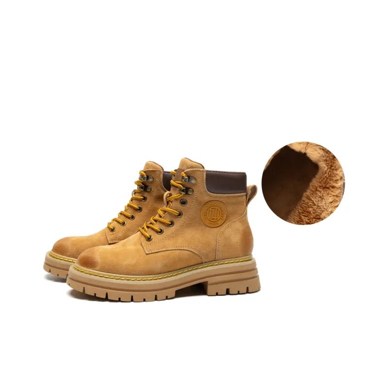ZHR Short Martin Boot Unisex Earth Yellow-0