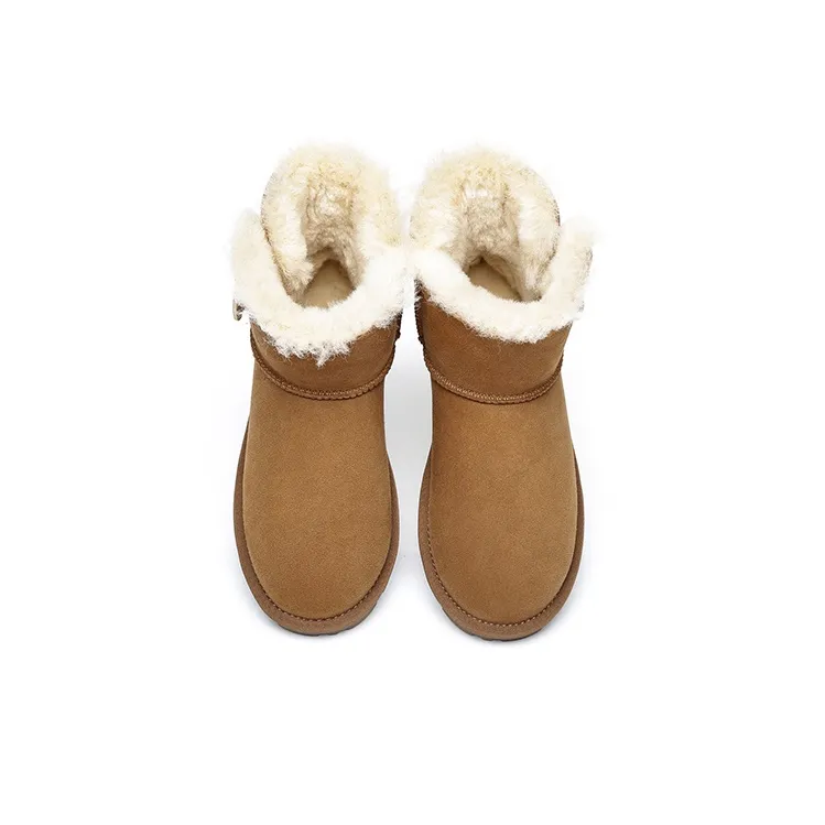 EVERAU Snow Boots Women's Chestnut-3
