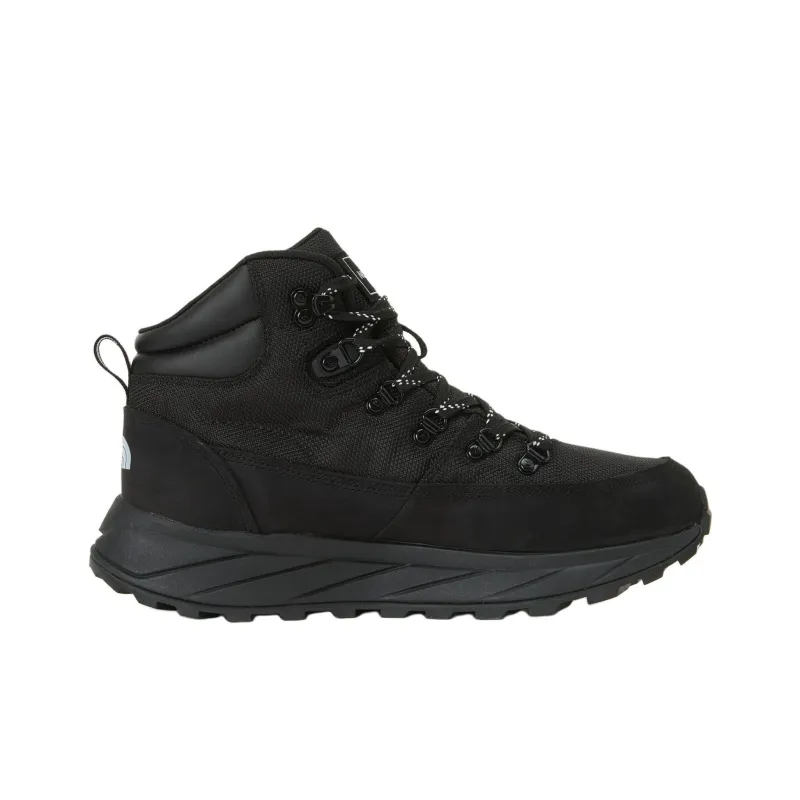 THE NORTH FACE Challenger Anti Slip Wear Resistant Waterproof And Breathable Mid Top Hiking Shoes Men's Black-1